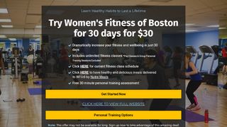 
                            13. Women's Fitness of Boston - Boston's Best Gym for Women - Home Page