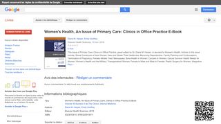 
                            6. Women's Health, An Issue of Primary Care: Clinics in Office Practice ...