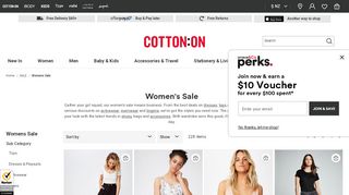 
                            6. Womens Sale - Cotton On