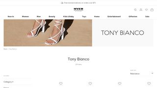 
                            7. Women's Tony Bianco | MYER