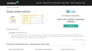 
                            9. Wonga - opinie o pierwszej pożyczce chwilówce | chwilowo.pl