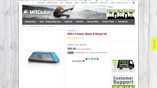 
                            5. WOO 2.0 Kiteboarding Sensor - Measure Your Jumps - MACkite