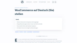 
                            10. WooCommerce auf Deutsch (Sie) stellen per formaler ... - Vendidero