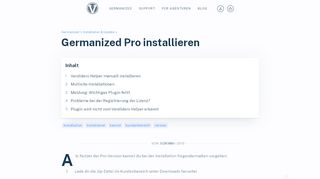 
                            9. WooCommerce Germanized Pro installieren - Vendidero