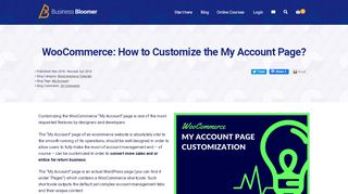 
                            7. WooCommerce: How to Customize the My Account Page?