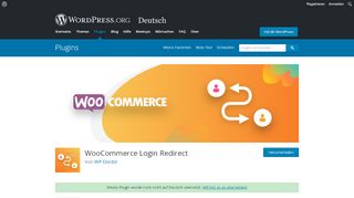 
                            8. WooCommerce Login Redirect | WordPress.org