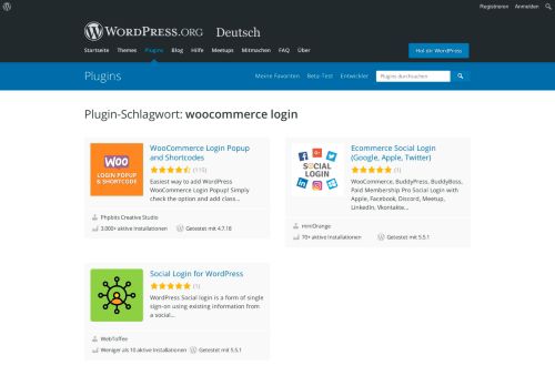 
                            7. woocommerce login | WordPress.org