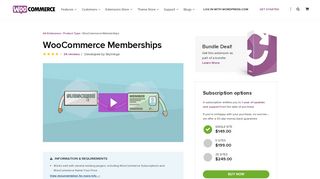 
                            12. WooCommerce Memberships - WordPress Membership Plugin
