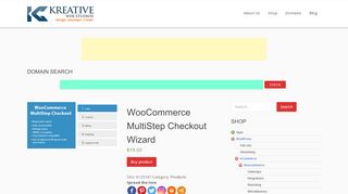 
                            6. WooCommerce MultiStep Checkout Wizard – Kreative Web Studio