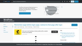 
                            8. woocommerce - Remember page before login page, redirect to that ...