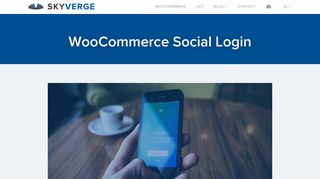 
                            8. WooCommerce Social Login - SkyVerge