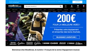 
                            2. Woodbrass - N°1 de la vente d'instruments de musique en France
