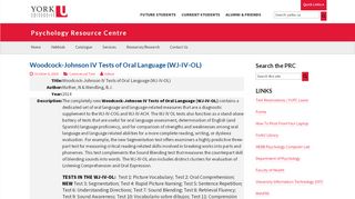 
                            9. Woodcock-Johnson IV Tests of Oral Language (WJ-IV-OL ...