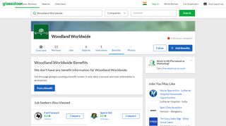 
                            6. Woodland Worldwide Employee Benefits and Perks | Glassdoor.co.in