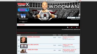 
                            12. Woodman Forum - chat with pierre woodman