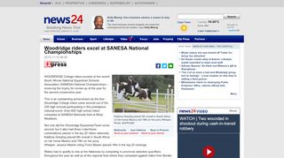 
                            11. Woodridge riders excel at SANESA National Championships | News24