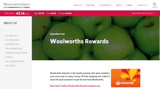 
                            10. Woolworths Rewards - Woolworths Group