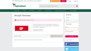 
                            11. Wooplr Reviews and Feedback- - TopCashback