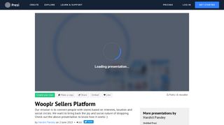 
                            7. Wooplr Sellers Platform by Harshit Pandey on Prezi