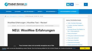 
                            9. ▷ WooWee Erfahrungen | WooWee Test | WooWee Review ...