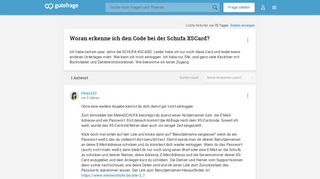 
                            4. Woran erkenne ich den Code bei der Schufa XSCard? (Handy ...