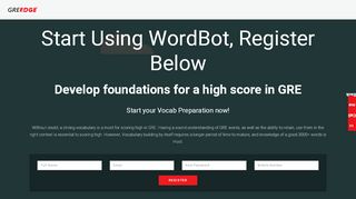 
                            6. Word Learning With WordBot | GREedge