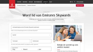 
                            6. Word lid van Emirates Skywards | Emirates Netherlands