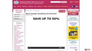 
                            6. Word Voyage Vocabulary & Grammar - Save up to 50% for ...