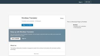 
                            9. Wordbee Translator | LinkedIn