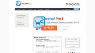 
                            3. Wordfast Pro 5 | Wordfast