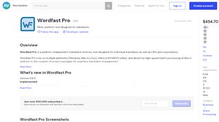 
                            9. Wordfast Pro 5.6.0 free download for Mac | MacUpdate