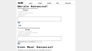 
                            4. Wordle - Advanced Tools