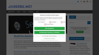 
                            9. WordPress absichern | Jaegers.Net