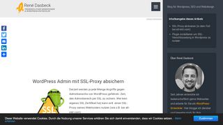 
                            12. Wordpress Admin mit SSL-Proxy absichern - Netzgänger Webdesign