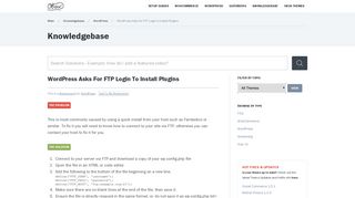 
                            10. WordPress Asks for FTP Login to Install Plugins | Obox ...