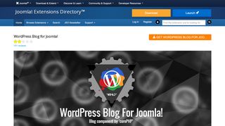 
                            3. WordPress Blog for Joomla! - Joomla! Extensions Directory
