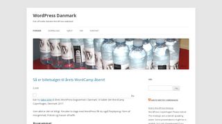 
                            12. WordPress Danmark - Det officielle danske WordPress websted