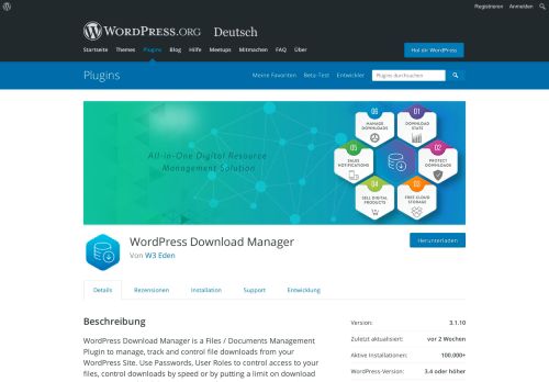 
                            1. WordPress Download Manager | WordPress.org