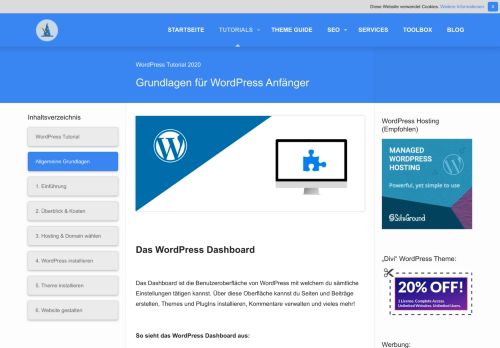 
                            5. WordPress Grundlagen für Anfänger [2019] | WP Wizard