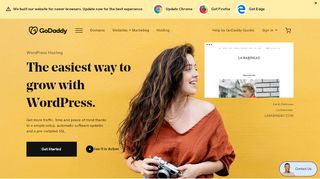 
                            13. WordPress Hosting | A Managed Solution for the Best Value – GoDaddy