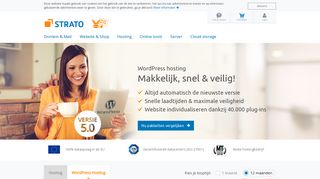 
                            4. WordPress hosting bij STRATO: snel, veilig en voordelig! Inclusief ...