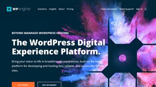 
                            10. WordPress Hosting, Perfected. WP Engine®