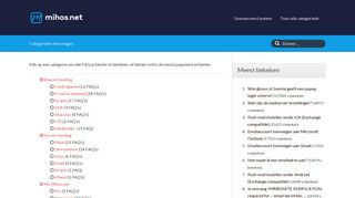 
                            12. Wordpress installeren via het Mihosnet controlpanel - Mihos.net FAQ