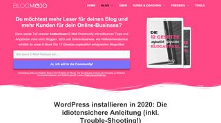 
                            8. WordPress installieren: Die idiotensichere Anleitung (inkl. Trouble ...