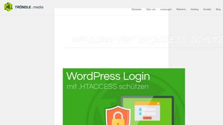 
                            9. WordPress Login mit .htaccess und .htpasswd schützen › Webdesign ...