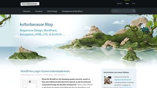 
                            8. WordPress Login-Screen individualisieren | kulturbanause® blog