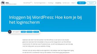 
                            10. WordPress login url - Hoe kom je op het WordPress loginscherm?