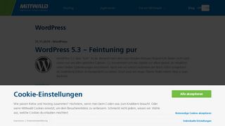 
                            4. WordPress - Mittwald