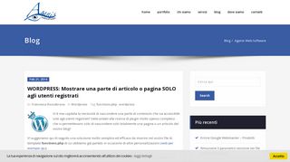 
                            4. WORDPRESS: Mostrare una parte di pagina SOLO agli utenti ...