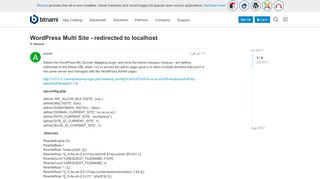 
                            9. WordPress Multi Site - redirected to localhost - General - Bitnami ...